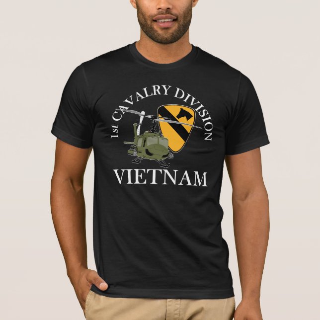 1st Cav Vietnam Vet T-shirt (Framsida)