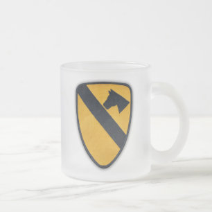 1st Cavalry Air Cav Airmobile Fort Hood Veteraner Frostad Glasmugg