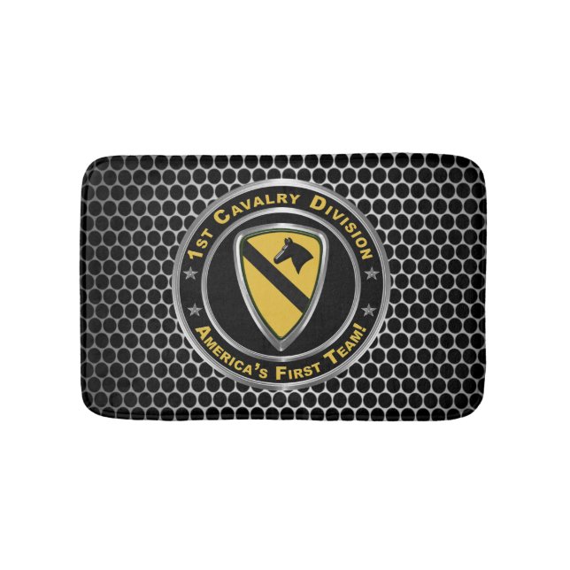 1st Cavalry Division - 1st CAV Badrumsmatta (Framsidan)