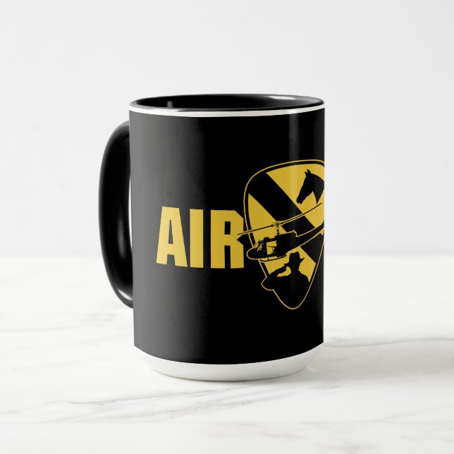 1st Cavalry Division / AIR CAV Mugg (Framsida vänster)