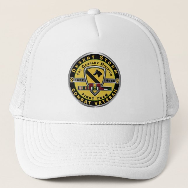 1st Cavalry Division Desert Storm Keps (Framsida)