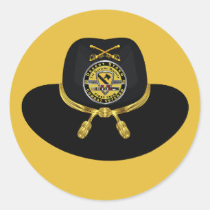 1st Cavalry Division Desert Storm-veteran Runt Klistermärke