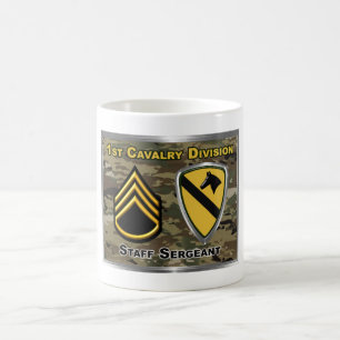 1st Cavalry Division fanjunkare Kaffemugg