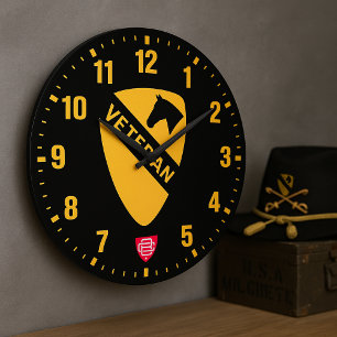 1st Cavalry Division "First Team" Hyllning Stor Klocka