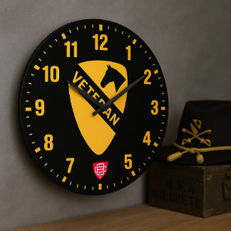 1st Cavalry Division "First Team" Hyllning Stor Klocka