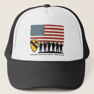 1st Cavalry Division Fort Hood Vintage Militär Sh Keps