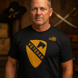 1st Cavalry Division Hyllning T Shirt