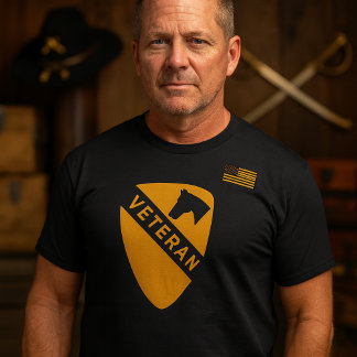 1st Cavalry Division Hyllning T Shirt