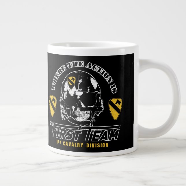 1st Cavalry Division Jumbo Mugg (Höger)