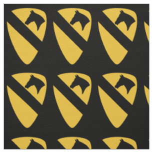 1st Cavalry Division Patch Patriotisk Tyg
