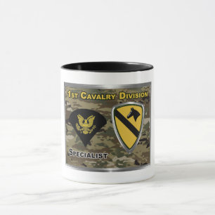 1st Cavalry Division Specialisten Mugg