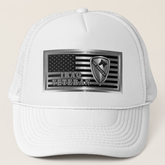 1st Cavalry Division   Trucker keps (Framsida)