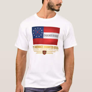 1st Cherokee monterade gevär T Shirt