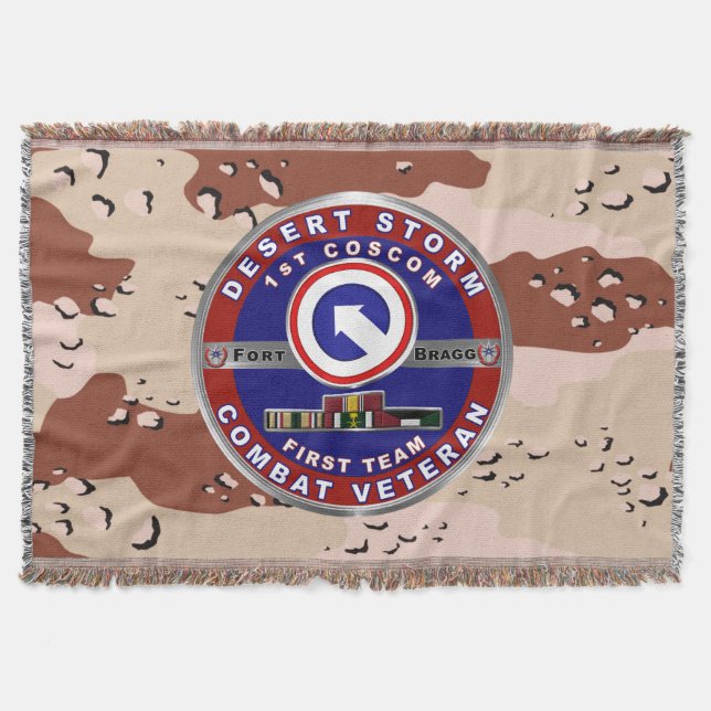 1st Corps Support Command Desert Storm-veteran Filt (Framsidan)