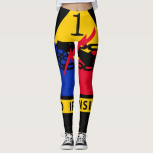 1st Damasker för Armored uppdelning Leggings