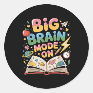 1st day of dchool for Boys, girls, students. Back  Runt Klistermärke