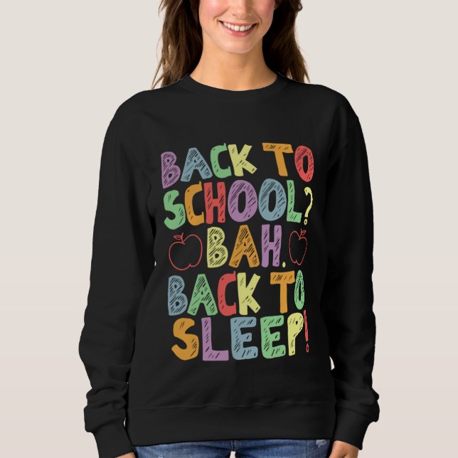 1st Day School Student Back To School T Shirt (Framsida)
