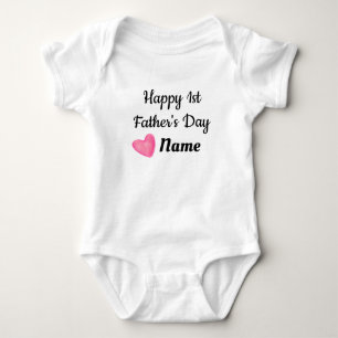 1st far för lycklig dag t shirt