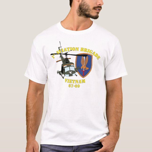 1st Flygbrigad - anpassningsbar T-shirt (Framsida)
