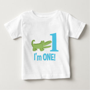 1st födelsedag för alligator mig förmiddag EN Tee