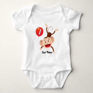 1st Födelsedagapan skräddarsy T-shirt