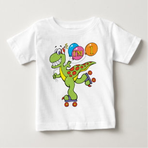1st FödelsedagDinosaur Tee Shirt