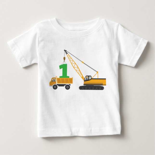 1st Födelsedagkonstruktionsutslagsplats Tee (Framsida)