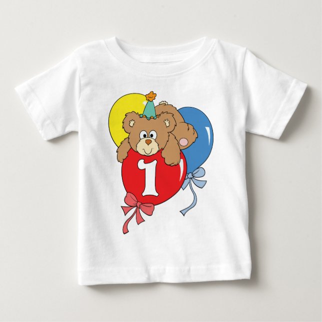 1st Födelsedagnalle (2) Tee Shirt (Framsida)