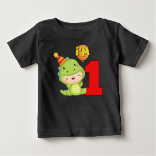 1st FödelsedagsfestDinosaur T Shirt
