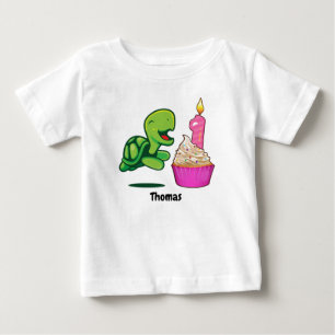 1st Födelsedagsköldpadda T Shirt