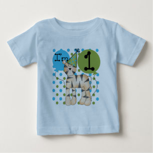 1st födelsedagT-tröja och gåvor för tiger T Shirt