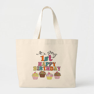 1st födelsedagTshirts och gåvor för nätt muffins Jumbo Tygkasse