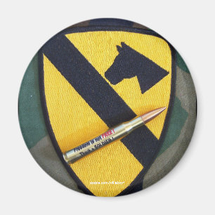 1st för Fort Hood för luft för kavalleridiv-cav Magnet