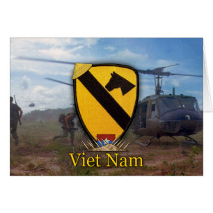 1st för vietnam för cav för OBS kort