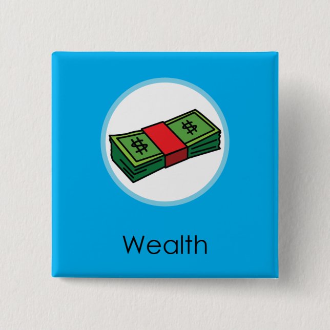 1st första födelsedag för Doljabi Doljanchi Dol Knapp (Framsida)