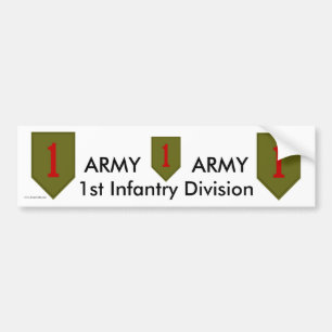 1st Inf Div bs/1 Bildekal