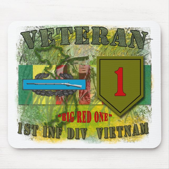 1st Inf Div-Vietnam Musmatta (Framsidan)