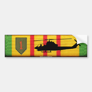 1st Infanteri Div. Bildekal för AH--1Gkobra VSM
