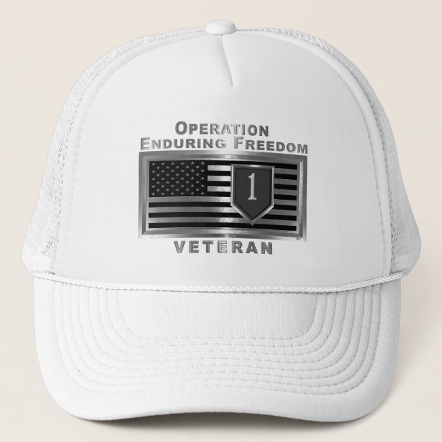 1st infanteridivisionen Operation Enduring Freedom Keps (Framsida)