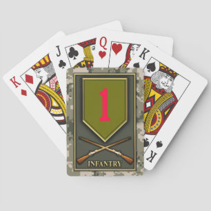 1st Infanteriuppdelning Casinokort