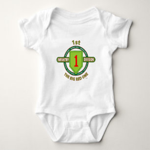1ST INFANTERIUPPDELNING "Den STORA RÖD " T-shirt