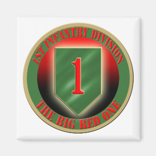 1st Infanteriuppdelning Magnet
