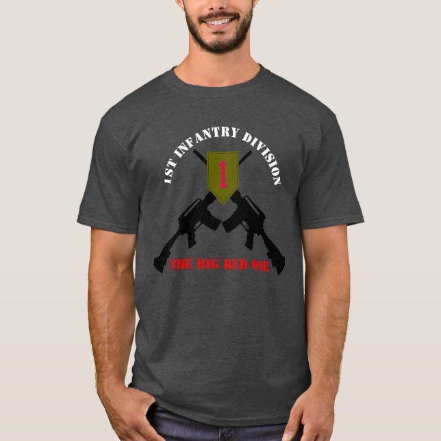 1st Infanteriuppdelning Tee (Framsida)