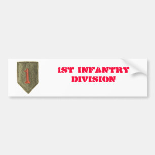 1st Infanteriuppdelningsbildekal Bildekal