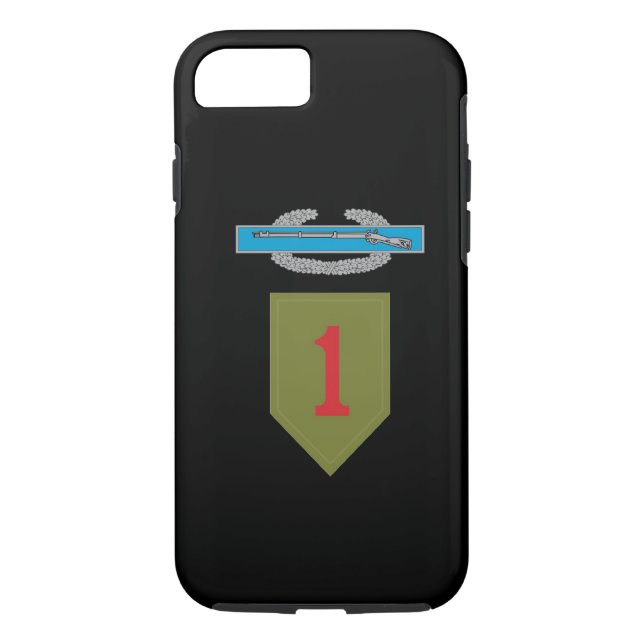 1st InfanteriuppdelningsCIB Case-Mate iPhone Skal (Baksida)