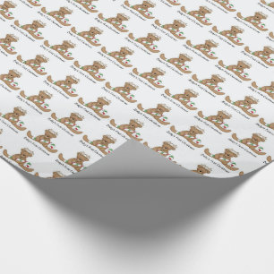 1st jul för julgåvasjal/baby presentpapper