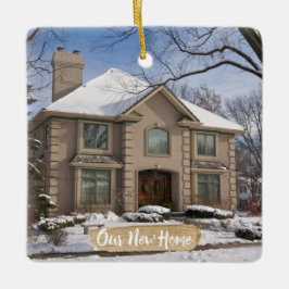 1st Jul i nytt hem Julgransprydnad Keramik