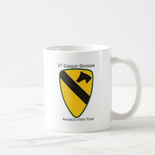 1st Kavalleriuppdelning Kaffemugg