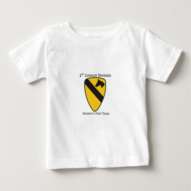 1st Kavalleriuppdelning Tee Shirt (Framsida)