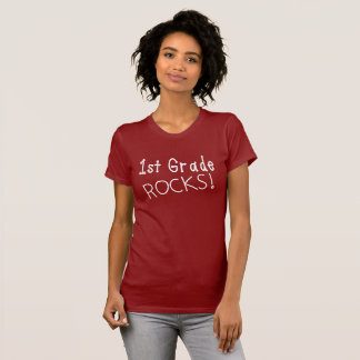 1st Klassen vaggar kvinna T-Shirt. Tröja